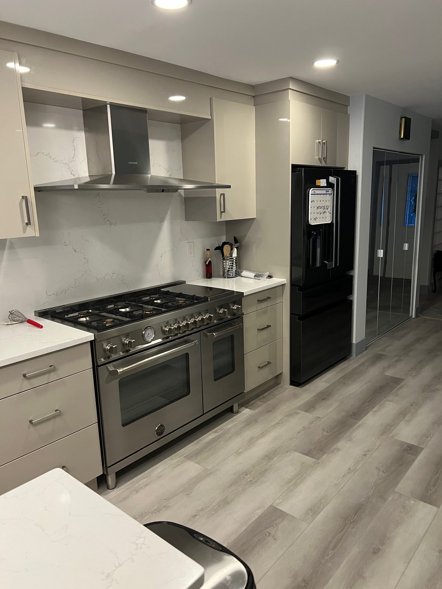 Kitchen remodel completed at Boddy Residence, Coquitlam
